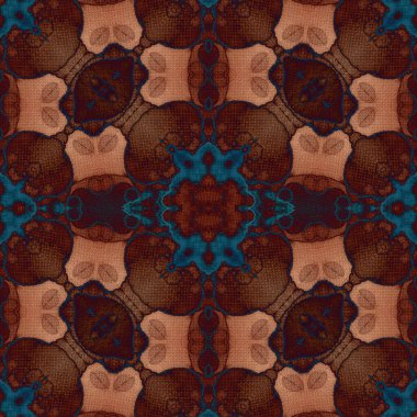 Kusursuz sanat modeli. Mozaik arka plan. Mandala 'nın pürüzsüz dokusu. Soyut arkaplan. Sanat mozaiği