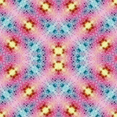 Kusursuz sanat modeli. Mozaik arka plan. Mandala 'nın pürüzsüz dokusu. Soyut arkaplan. Sanat mozaiği