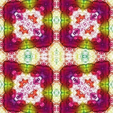 Kusursuz sanat modeli. Mozaik arka plan. Mandala 'nın pürüzsüz dokusu. Soyut arkaplan. Sanat mozaiği