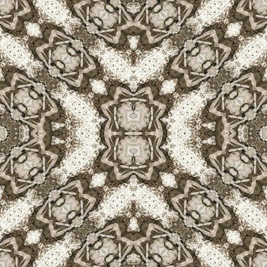 Kusursuz sanat modeli. Mozaik arka plan. Mandala 'nın pürüzsüz dokusu. Soyut arkaplan. Sanat mozaiği