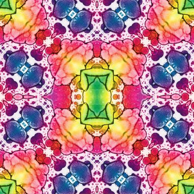 Kusursuz sanat modeli. Mozaik arka plan. Mandala 'nın pürüzsüz dokusu. Soyut arkaplan. Sanat mozaiği