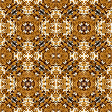 Kusursuz sanat modeli. Mozaik arka plan. Mandala 'nın pürüzsüz dokusu. Soyut arkaplan. Sanat mozaiği