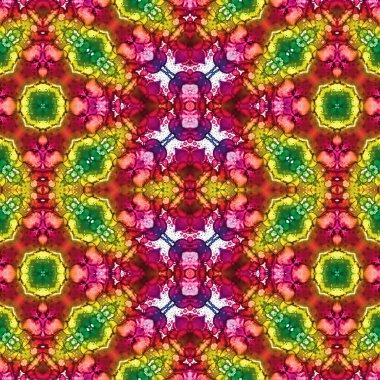 Kusursuz sanat modeli. Mozaik arka plan. Mandala 'nın pürüzsüz dokusu. Soyut arkaplan. Sanat mozaiği