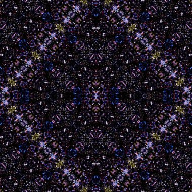 Kusursuz sanat modeli. Mozaik arka plan. Mandala 'nın pürüzsüz dokusu. Soyut arkaplan. Sanat mozaiği