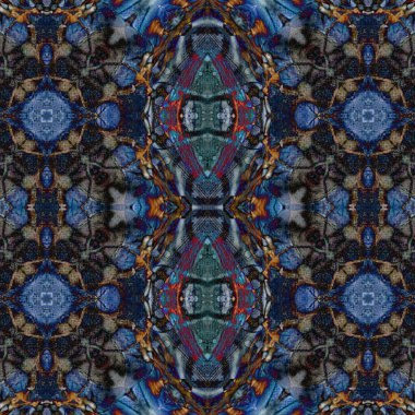 Kusursuz sanat modeli. Mozaik arka plan. Mandala 'nın pürüzsüz dokusu. Soyut arkaplan. Sanat mozaiği