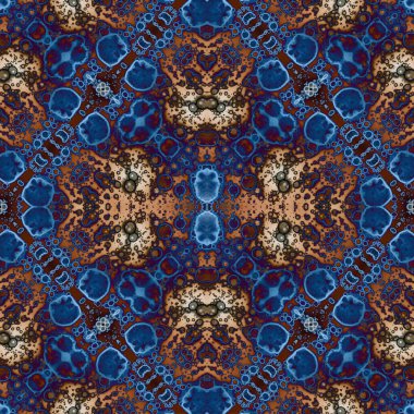 Kusursuz sanat modeli. Mozaik arka plan. Mandala 'nın pürüzsüz dokusu. Soyut arkaplan. Sanat mozaiği