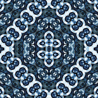 Kusursuz sanat modeli. Mozaik arka plan. Mandala 'nın pürüzsüz dokusu. Soyut arkaplan. Sanat mozaiği