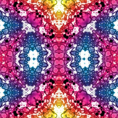 Kusursuz sanat modeli. Mozaik arka plan. Mandala 'nın pürüzsüz dokusu. Soyut arkaplan. Sanat mozaiği