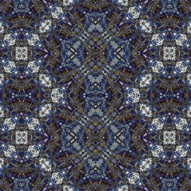 Kusursuz sanat modeli. Mozaik arka plan. Mandala 'nın pürüzsüz dokusu. Soyut arkaplan. Sanat mozaiği