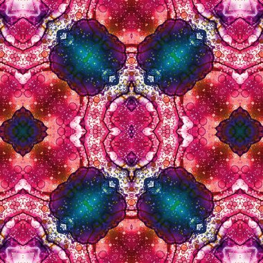 Kusursuz sanat modeli. Mozaik arka plan. Mandala 'nın pürüzsüz dokusu. Soyut arkaplan. Sanat mozaiği