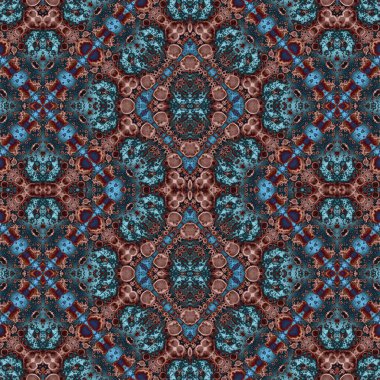 Kusursuz sanat modeli. Mozaik arka plan. Mandala 'nın pürüzsüz dokusu. Soyut arkaplan. Sanat mozaiği