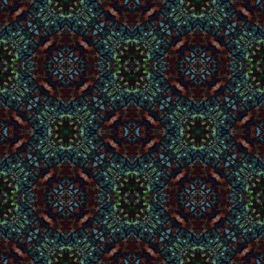 Kusursuz sanat modeli. Mozaik arka plan. Mandala 'nın pürüzsüz dokusu. Soyut arkaplan. Sanat mozaiği