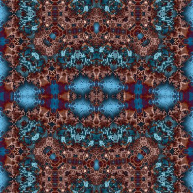 Kusursuz sanat modeli. Mozaik arka plan. Mandala 'nın pürüzsüz dokusu. Soyut arkaplan. Sanat mozaiği