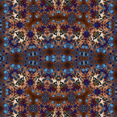 Kusursuz sanat modeli. Mozaik arka plan. Mandala 'nın pürüzsüz dokusu. Soyut arkaplan. Sanat mozaiği