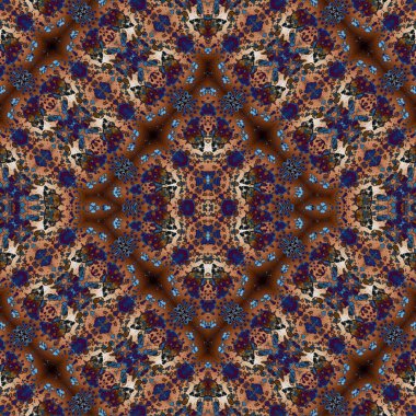 Kusursuz sanat modeli. Mozaik arka plan. Mandala 'nın pürüzsüz dokusu. Soyut arkaplan. Sanat mozaiği