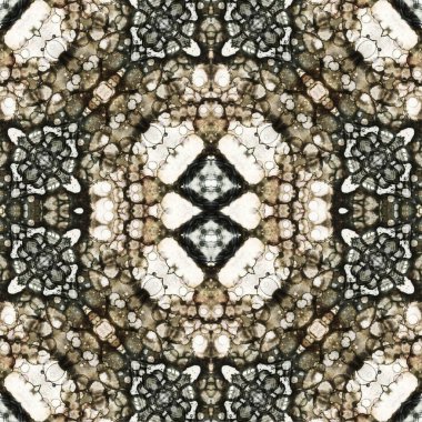 Kusursuz sanat modeli. Mozaik arka plan. Mandala 'nın pürüzsüz dokusu. Soyut arkaplan. Sanat mozaiği