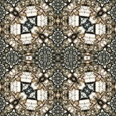 Kusursuz sanat modeli. Mozaik arka plan. Mandala 'nın pürüzsüz dokusu. Soyut arkaplan. Sanat mozaiği