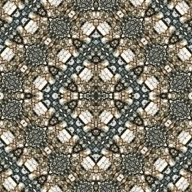 Kusursuz sanat modeli. Mozaik arka plan. Mandala 'nın pürüzsüz dokusu. Soyut arkaplan. Sanat mozaiği