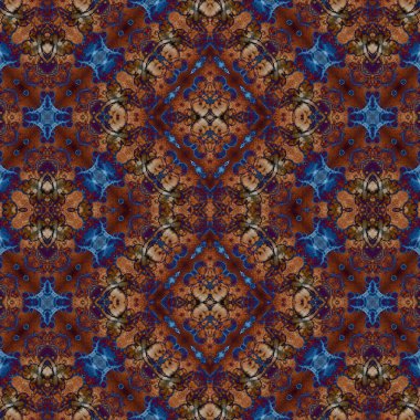 Kusursuz sanat modeli. Mozaik arka plan. Mandala 'nın pürüzsüz dokusu. Soyut arkaplan. Sanat mozaiği