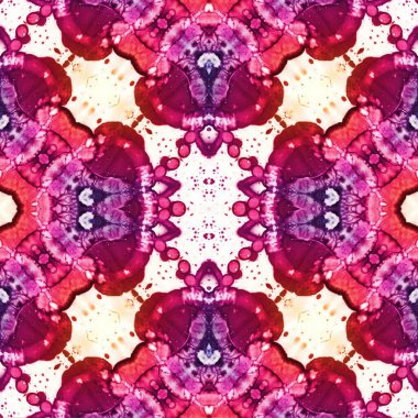 Kusursuz sanat modeli. Mozaik arka plan. Mandala 'nın pürüzsüz dokusu. Soyut arkaplan. Sanat mozaiği