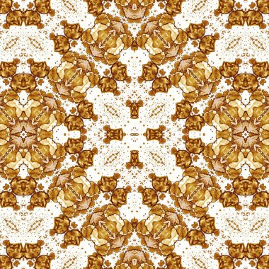 Kusursuz sanat modeli. Mozaik arka plan. Mandala 'nın pürüzsüz dokusu. Soyut arkaplan. Sanat mozaiği