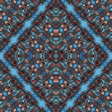 Kusursuz sanat modeli. Mozaik arka plan. Mandala 'nın pürüzsüz dokusu. Soyut arkaplan. Sanat mozaiği