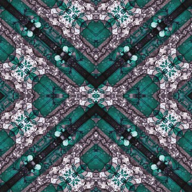 Kusursuz sanat modeli. Mozaik arka plan. Mandala 'nın pürüzsüz dokusu. Soyut arkaplan. Sanat mozaiği