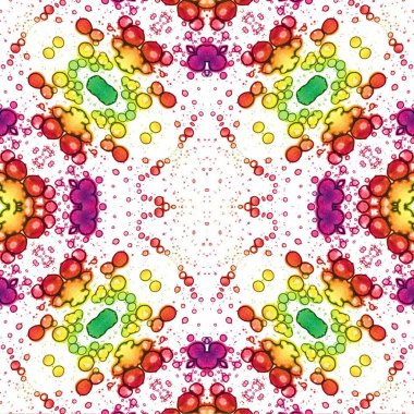 Kusursuz sanat modeli. Mozaik arka plan. Mandala 'nın pürüzsüz dokusu. Soyut arkaplan. Sanat mozaiği