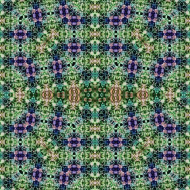 Kusursuz sanat modeli. Mozaik arka plan. Mandala 'nın pürüzsüz dokusu. Soyut arkaplan. Sanat mozaiği