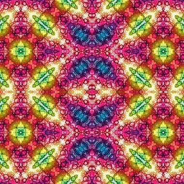 Kusursuz sanat modeli. Mozaik arka plan. Mandala 'nın pürüzsüz dokusu. Soyut arkaplan. Sanat mozaiği