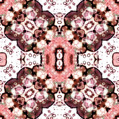 Kusursuz sanat modeli. Mozaik arka plan. Mandala 'nın pürüzsüz dokusu. Soyut arkaplan. Sanat mozaiği