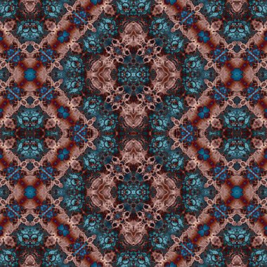 Kusursuz sanat modeli. Mozaik arka plan. Mandala 'nın pürüzsüz dokusu. Soyut arkaplan. Sanat mozaiği