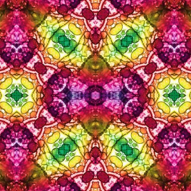 Kusursuz sanat modeli. Mozaik arka plan. Mandala 'nın pürüzsüz dokusu. Soyut arkaplan. Sanat mozaiği