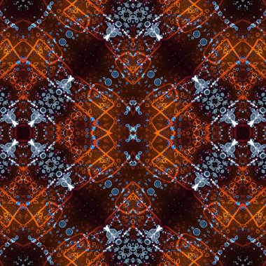 Kusursuz sanat modeli. Mozaik arka plan. Mandala 'nın pürüzsüz dokusu. Soyut arkaplan. Sanat mozaiği