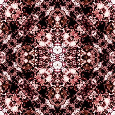 Kusursuz sanat modeli. Mozaik arka plan. Mandala 'nın pürüzsüz dokusu. Soyut arkaplan. Sanat mozaiği