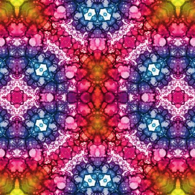 Kusursuz sanat modeli. Mozaik arka plan. Mandala 'nın pürüzsüz dokusu. Soyut arkaplan. Sanat mozaiği