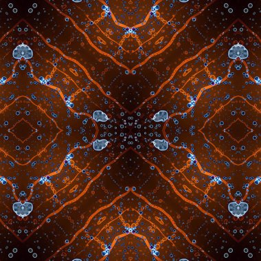 Kusursuz sanat modeli. Mozaik arka plan. Mandala 'nın pürüzsüz dokusu. Soyut arkaplan. Sanat mozaiği