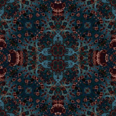 Kusursuz sanat modeli. Mozaik arka plan. Mandala 'nın pürüzsüz dokusu. Soyut arkaplan. Sanat mozaiği