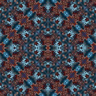 Kusursuz sanat modeli. Mozaik arka plan. Mandala 'nın pürüzsüz dokusu. Soyut arkaplan. Sanat mozaiği