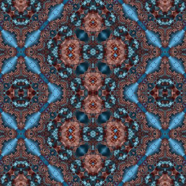 Kusursuz sanat modeli. Mozaik arka plan. Mandala 'nın pürüzsüz dokusu. Soyut arkaplan. Sanat mozaiği