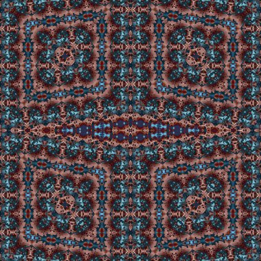 Kusursuz sanat modeli. Mozaik arka plan. Mandala 'nın pürüzsüz dokusu. Soyut arkaplan. Sanat mozaiği