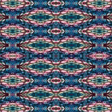 Kusursuz sanat modeli. Mozaik arka plan. Mandala 'nın pürüzsüz dokusu. Soyut arkaplan. Sanat mozaiği