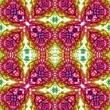 Kusursuz sanat modeli. Mozaik arka plan. Mandala 'nın pürüzsüz dokusu. Soyut arkaplan. Sanat mozaiği