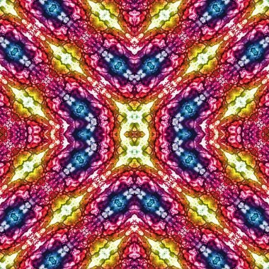 Kusursuz sanat modeli. Mozaik arka plan. Mandala 'nın pürüzsüz dokusu. Soyut arkaplan. Sanat mozaiği