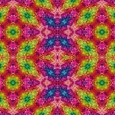 Kusursuz sanat modeli. Mozaik arka plan. Mandala 'nın pürüzsüz dokusu. Soyut arkaplan. Sanat mozaiği