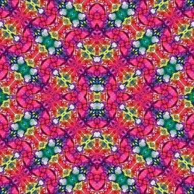 Kusursuz sanat modeli. Mozaik arka plan. Mandala 'nın pürüzsüz dokusu. Soyut arkaplan. Sanat mozaiği