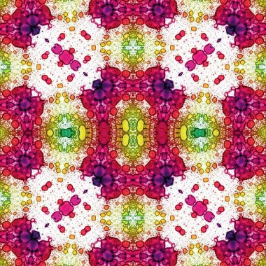 Kusursuz sanat modeli. Mozaik arka plan. Mandala 'nın pürüzsüz dokusu. Soyut arkaplan. Sanat mozaiği