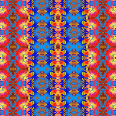 Kusursuz sanat modeli. Mozaik arka plan. Mandala 'nın pürüzsüz dokusu. Soyut arkaplan. Sanat mozaiği