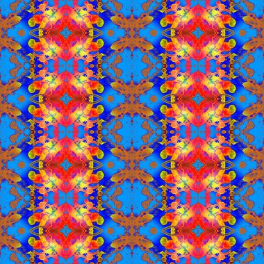 Kusursuz sanat modeli. Mozaik arka plan. Mandala 'nın pürüzsüz dokusu. Soyut arkaplan. Sanat mozaiği