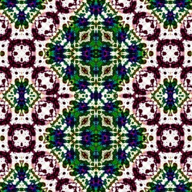 Kusursuz sanat modeli. Mozaik arka plan. Mandala 'nın pürüzsüz dokusu. Soyut arkaplan. Sanat mozaiği